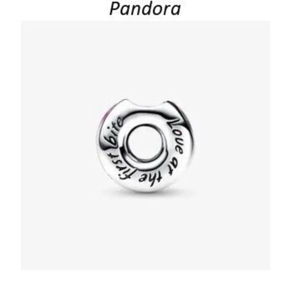 Pandora Sparkling Sprinkled Donut Charm